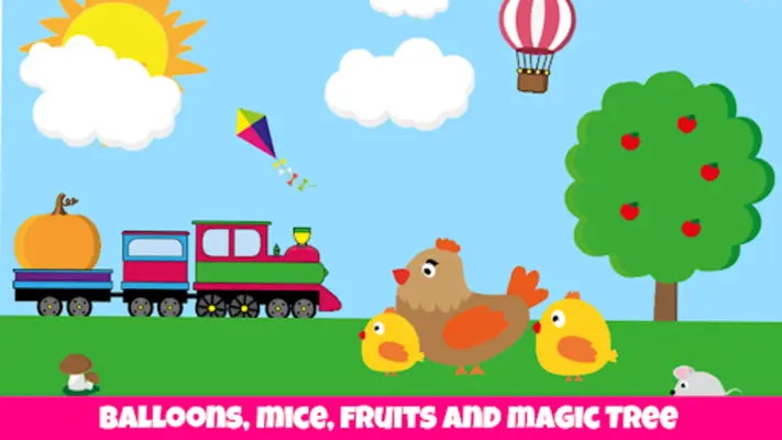 Animals, kids game from 1 year android App screenshot 13