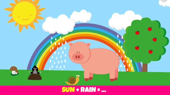 Animals, kids game from 1 year android App screenshot 14